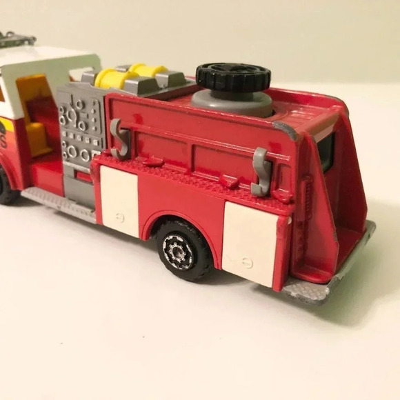 Vintage Majorette Fire Truck Engine Diecast Pompe A Incendie Made in  France - Picture 3 of 15